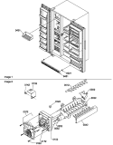 TOE GRILLE AND ICE MAKER PARTS Diagram and Parts List for SBI20S2W P1190710W W Amana Refrigerator