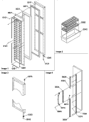 FZ DOOR AND ACCESSORIES Diagram and Parts List for SX22SW P1190210W W Amana Refrigerator