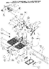 Machine Compartment - Tecumseh Compressor Diagram and Parts List for 36531-P1121902W  Amana Refrigerator