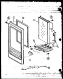 Page 1 Diagram and Parts List for RMC-30A P7697502M Amana Microwave Oven Combo