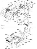 ICE MAKER / CONTROL ASSY Diagram and Parts List for SRDE528TW P1312601W W Amana Refrigerator