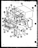 Page 2 Diagram and Parts List for RS10 P7669501M Amana Microwave