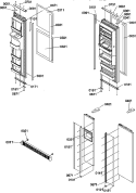 Part Location Diagram of 10234625 Whirlpool NLANSPACER, FRZ LW PNL