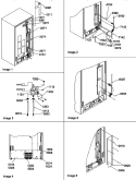 CABINET BACK Diagram and Parts List for SRD522TE P1313301W E Amana Refrigerator