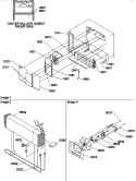 EVAP AND FAN MOTOR ASSEMBLIES Diagram and Parts List for TM18VW P1305902W W Amana Refrigerator