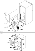 CABINET BACK Diagram and Parts List for TM18VW P1305902W W Amana Refrigerator