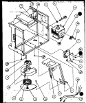 Page 3 Diagram and Parts List for CRS415T P1110401M Crosley Microwave