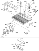 MACHINE COMPARTMENT Diagram and Parts List for SRD22VPSE P1190330W E Amana Refrigerator