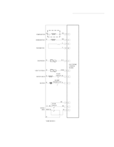 Wiring Diagram Diagram and Parts List for CDB400KW1B  Crosley Dishwasher