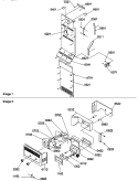 CONTROL ASSY Diagram and Parts List for SM22TBW P1190215W W Amana Refrigerator
