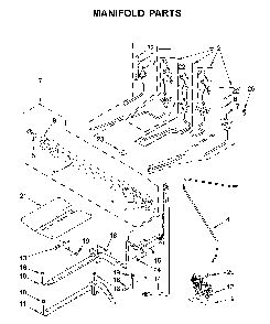 Part Location Diagram of W10849715 Whirlpool DISCONTINUED