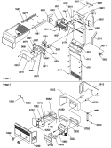 ICE MAKER / CONTROL ASSY Diagram and Parts List for SMD25TW P1190429W W Amana Refrigerator