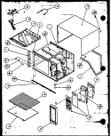 Part Location Diagram of R0163202 Whirlpool Keyboard assy