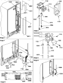Part Location Diagram of 12192102 Whirlpool HARNESS, CABINET