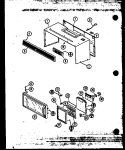 Part Location Diagram of R0705910 Whirlpool Front Panel