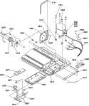 MACHINE COMPARTMENT Diagram and Parts List for SRD520TE P1313101W E Amana Refrigerator