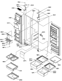 Part Location Diagram of 10504216 Whirlpool COVER-W HINGE
