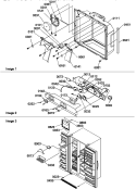 ICE & WATER CAVITY & ELEC BRKT ASSY Diagram and Parts List for SRD27S2W P1190321W W Amana Refrigerator