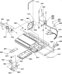 MACHINE COMPARTMENT Diagram and Parts List for SXD520TW P1313701W W Amana Refrigerator