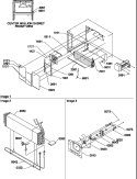 EVAP AND FAN MOTOR ASSEMBLIES Diagram and Parts List for TGI21VW P1310901W W Amana Refrigerator