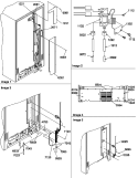 CABINET BACK Diagram and Parts List for SQD25TW P1190427W W Amana Refrigerator