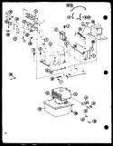 Page 4 Diagram and Parts List for RR-9T P7354101M Amana Microwave