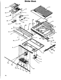 DIVIDER BLOCK Diagram and Parts List for TA18S2W P1194501W W Amana Refrigerator