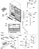 Part Location Diagram of 10704712 Whirlpool PANELREF DR SS