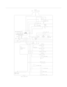 Wiring Schematic Diagram and Parts List for CRSH232PB3  Crosley Refrigerator