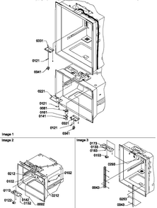 Light Switches & Drain Funnel Diagram and Parts List for BM20TBL-P1305801WL  Amana Refrigerator