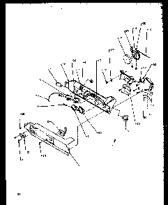 Ice And Water Cavity Diagram and Parts List for SXD20NPW-P1162505WW  Amana Refrigerator