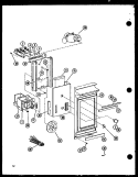 Page 5 Diagram and Parts List for RR-8 P7291003M Amana Microwave