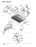MACHINE COMPARTMENT Diagram and Parts List for SRDE327S3L P1307103W L Amana Refrigerator