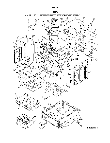 Body Diagram and Parts List for 79032609318  Kenmore Range