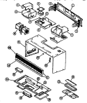 Part Location Diagram of R0156851 Whirlpool Ass'y, outer case