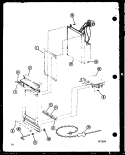 Page 4 Diagram and Parts List for RR-9TA P7355901M Amana Microwave