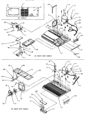 MACHINE COMPARTMENT Diagram and Parts List for SRI20S2E P1190101W E Amana Refrigerator