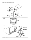 WATER FILTER ASSY AND WATER VAVLES Diagram and Parts List for SXD23VW P1315301W W Amana Refrigerator