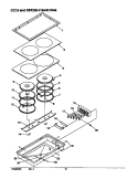 Part Location Diagram of 061494B Whirlpool SUPPORT GLASS