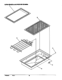 GRILLE MODULE AND ACG100 GRIDDLE Diagram and Parts List for GRILLE  Amana Range