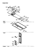FZ DOOR Diagram and Parts List for SRD21VW P1315501W W Amana Refrigerator