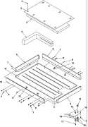 HEATER BOX ASSY Diagram and Parts List for AK2H30E4 P1131591N E Amana Cooktop