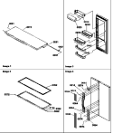 Part Location Diagram of 12309703EQ Whirlpool Assembly, REF DOOR (BLACK)