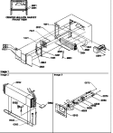 EVAP AND FAN MOTOR ASSEMBLIES Diagram and Parts List for TXI18VE P1302402W E Amana Refrigerator