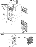Part Location Diagram of 10467502 Whirlpool SNUGGER, DOOR SHELF
