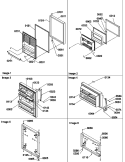 Part Location Diagram of 10925614W Whirlpool Assembly, FZ Door FM (WHITE)