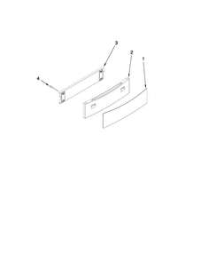 Drawer Parts Diagram and Parts List for JES9860BAS19  Jenn-Air Range