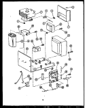 ELECTRICAL PARTS Diagram and Parts List for MWR212  Caloric Microwave