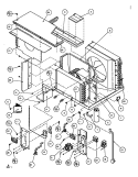 CAPACITOR Diagram and Parts List for 10C2MT P1114203R Amana Air Conditioner