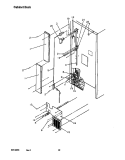 CABINET BACK Diagram and Parts List for TR22S4W P1196202W W Amana Refrigerator